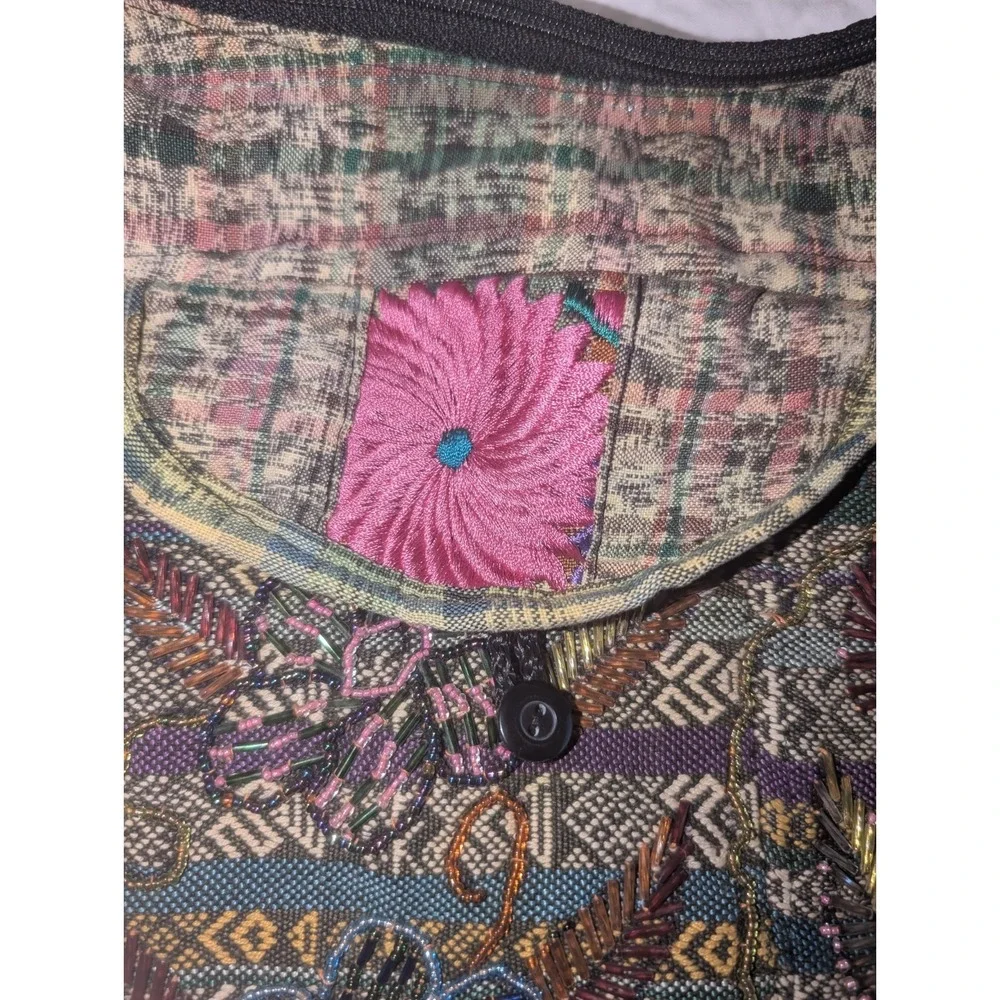 BoHo Beaded Embroidered Hippie Y2K‎ Bag